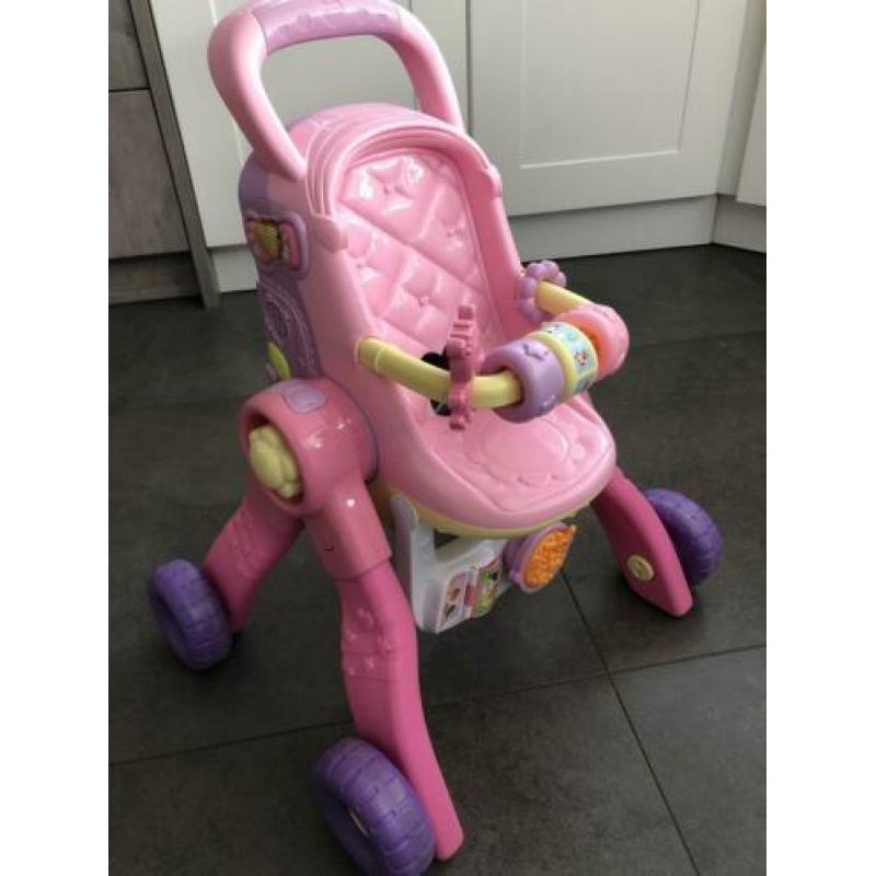 Vtech Little Love 3 in 1 poppenwagen