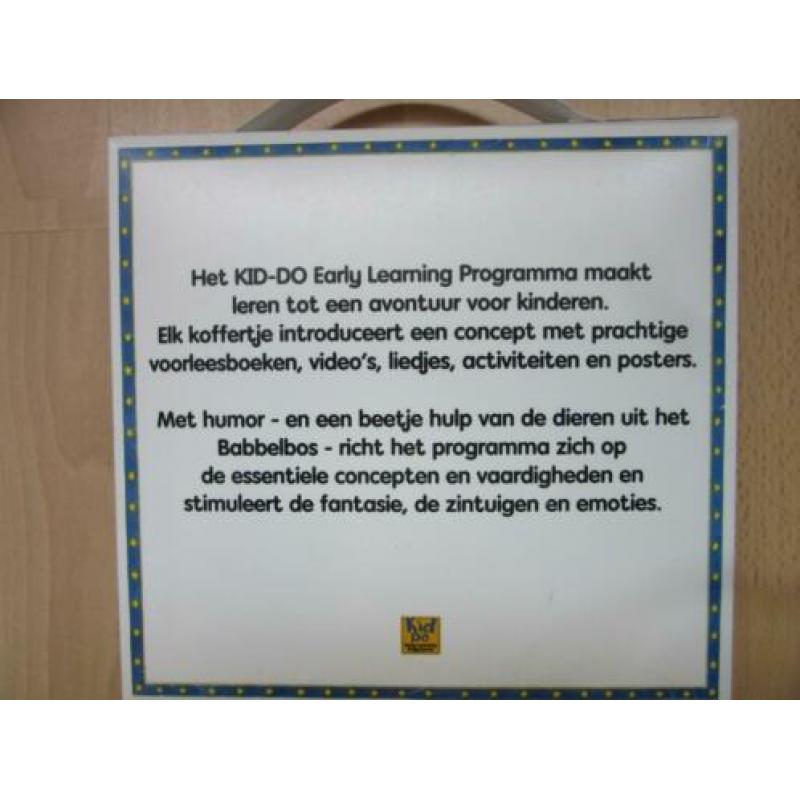 Kiddo early learning:20 educatieve koffertjes
