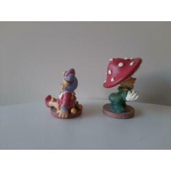 Efteling stenen beeldjes Pardotje & Paddeltje