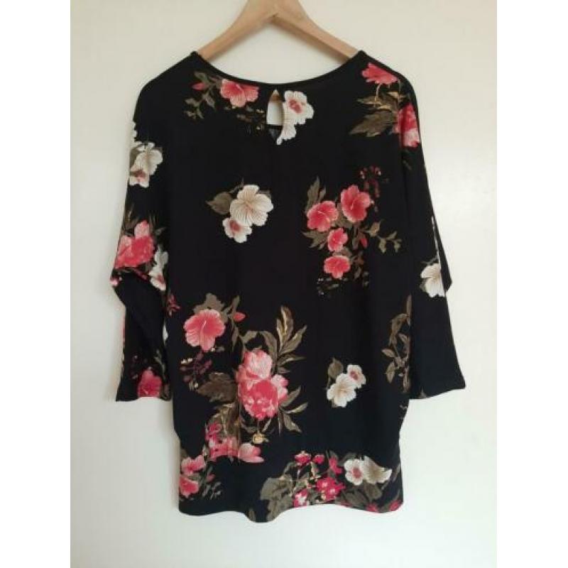 Shirt met kraanvogels van norah maat 38