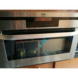 ZGN AEG inbouw combi oven magnetron