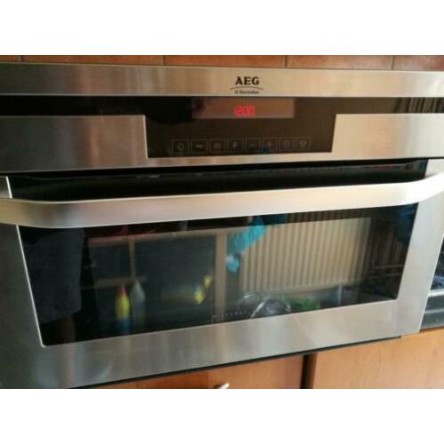 ZGN AEG inbouw combi oven magnetron