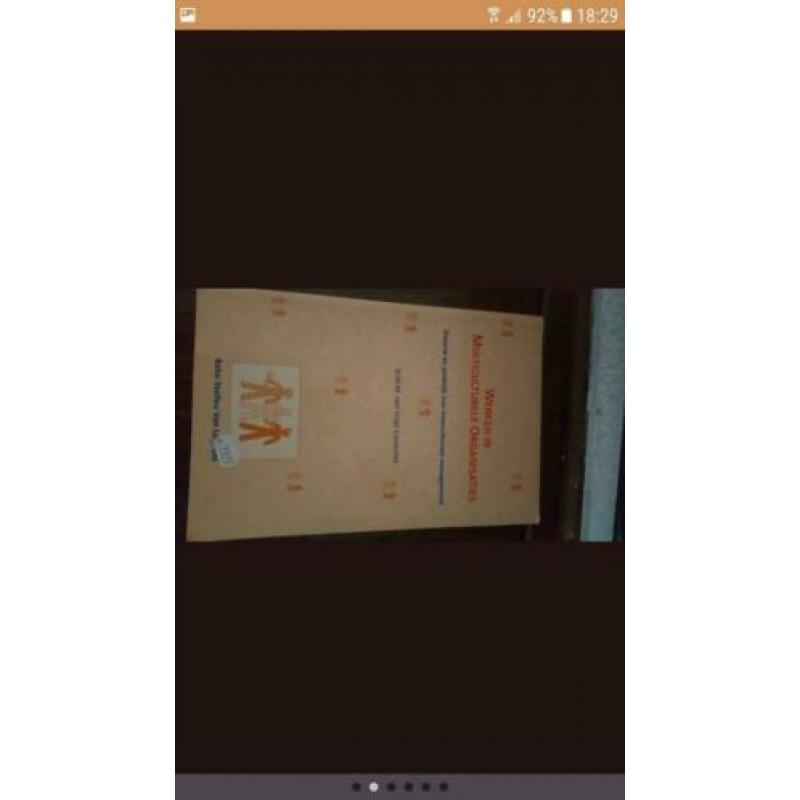 Stapel boeken personeel en organisatie /hrm
