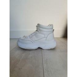 Witte sneakers plateauzolen mt 38