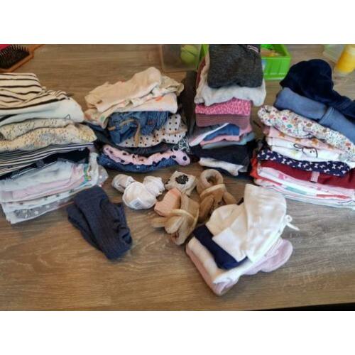 GROOT pakket 62 meisje enkele 56 veel Zara, Feetje,Prenatal