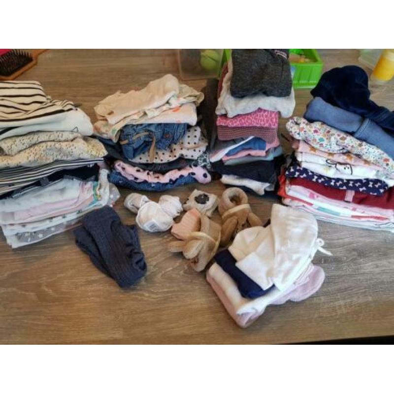 GROOT pakket 62 meisje enkele 56 veel Zara, Feetje,Prenatal