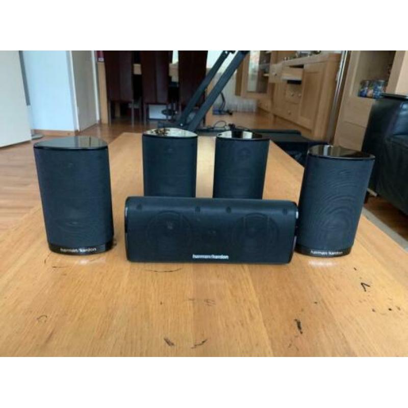 Harman kardon Speakers set met kabels zgan
