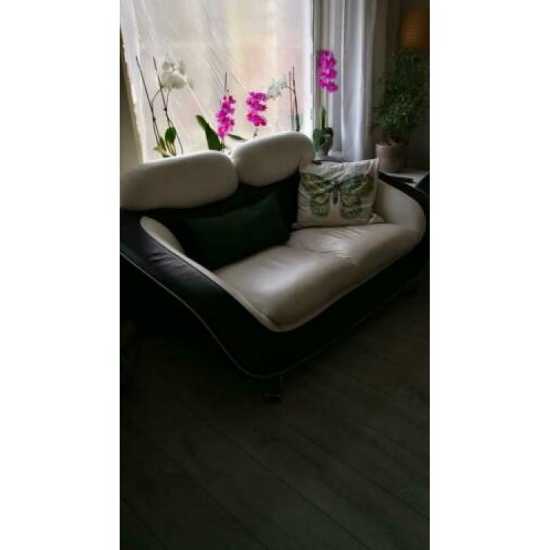 Bankstel. Tetro zwart wit