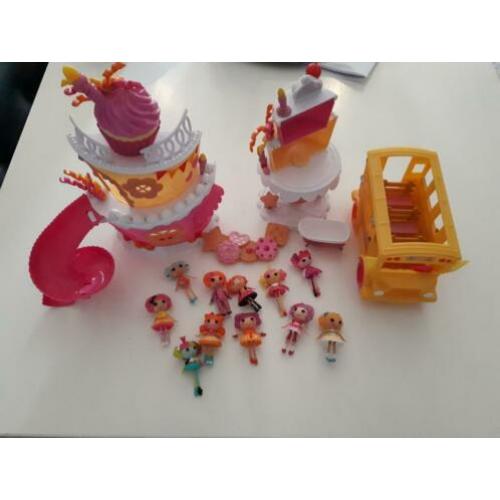 Lalaloopsy huis, bus en 11 poppetjes