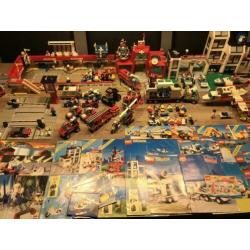 Legoland, Lego City - grote verzameling + instructies