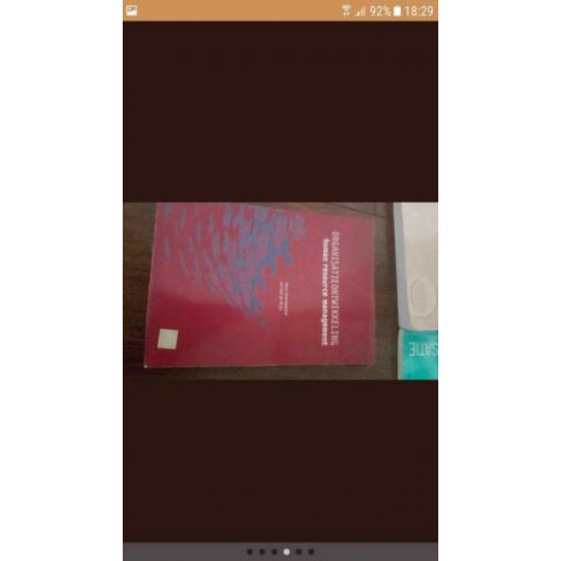 Stapel boeken personeel en organisatie /hrm