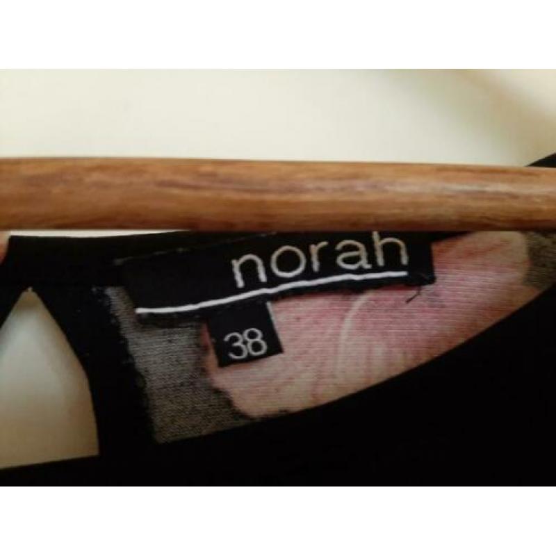 Shirt met kraanvogels van norah maat 38