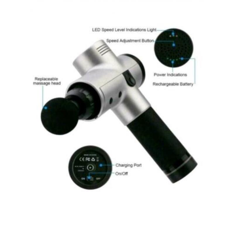Luxe massagegun sale fitness pijnbestrijding aquapunctuur