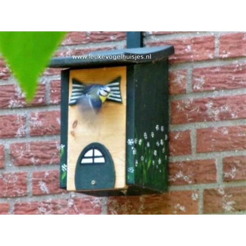 Leuke vogelhuisjes - ik maak ze ook voor jou ! Kies uniek !