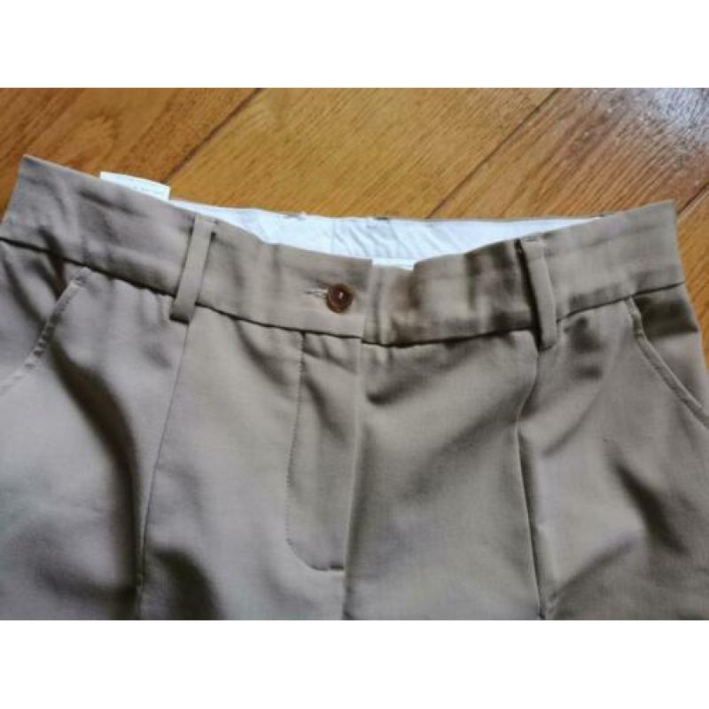Prachtige pantalon Vanilia beige crisp chino 38 als nieuw
