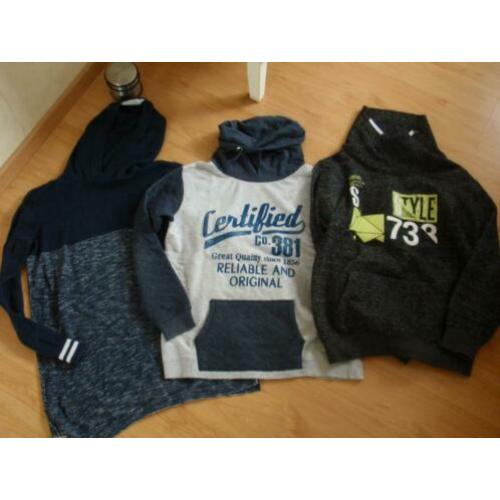 Drie Stoere Truien/Sweaters maat 158
