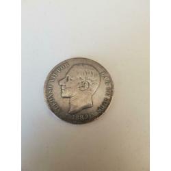 5 pesetas munten