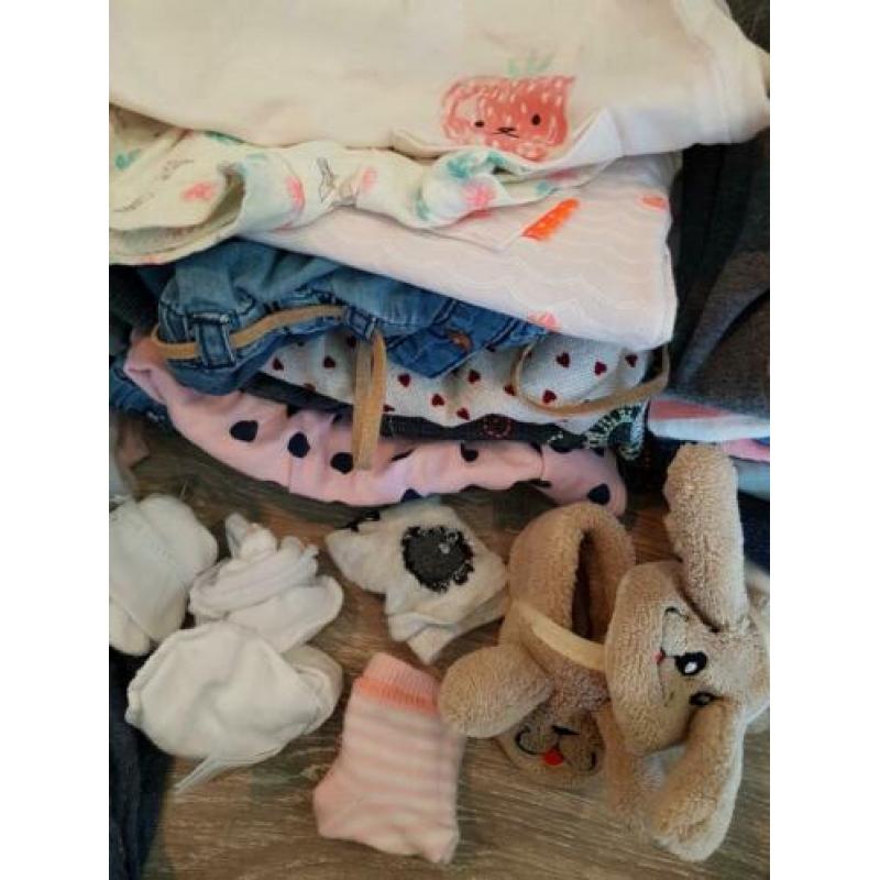 GROOT pakket 62 meisje enkele 56 veel Zara, Feetje,Prenatal