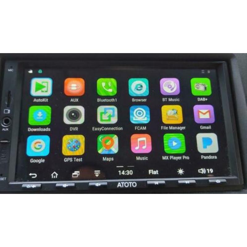 Atoto A6 Android dubbel din radio (firmw.updates via Adrive)