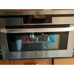 ZGN AEG inbouw combi oven magnetron