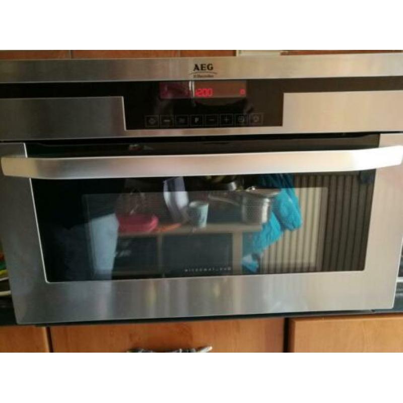 ZGN AEG inbouw combi oven magnetron