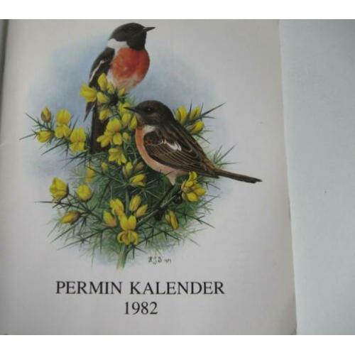 Permin 12 vogel patronenIN KLEUR ,DMC NUM, ZIE FOTO'S
