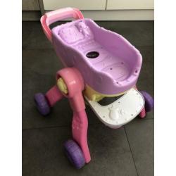 Vtech Little Love 3 in 1 poppenwagen