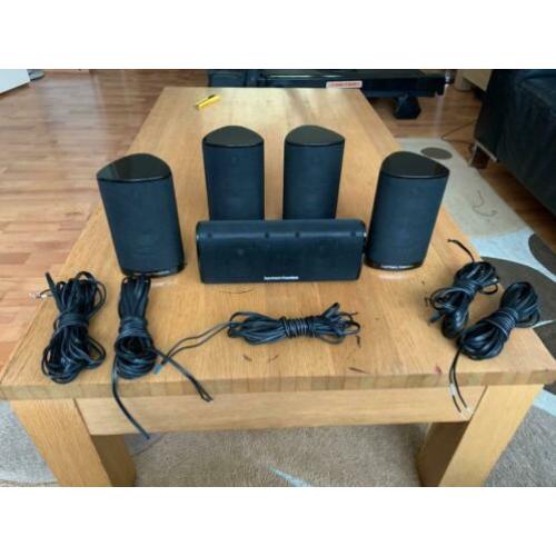 Harman kardon Speakers set met kabels zgan