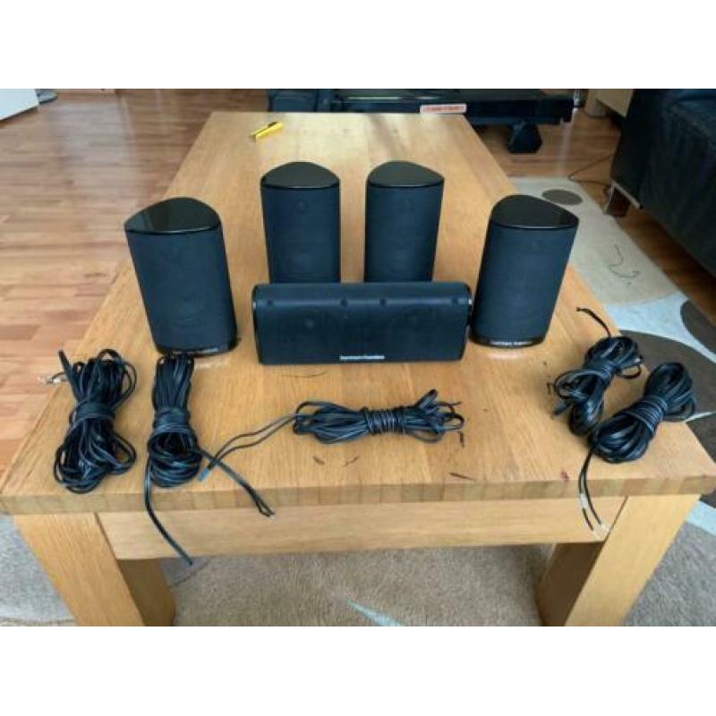 Harman kardon Speakers set met kabels zgan