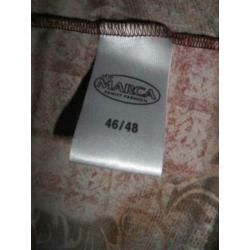 Longsleeve bruin Marca mt 46/48 OPRUIMING