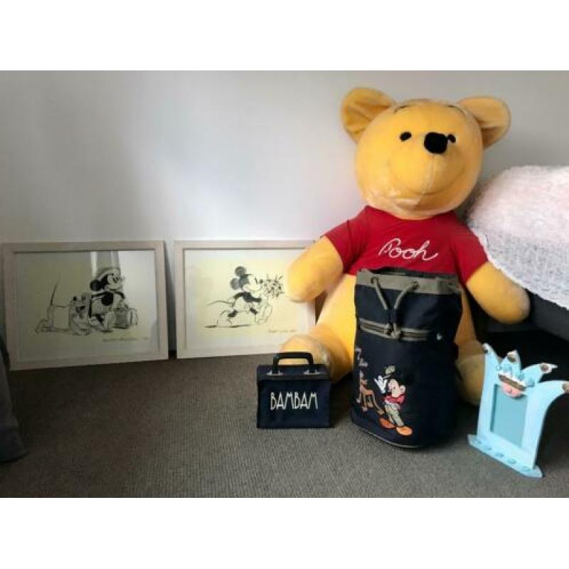 Disney knuffel set. (inclusief winnie van 1 meter)