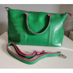 Tas Giogini groen/roze