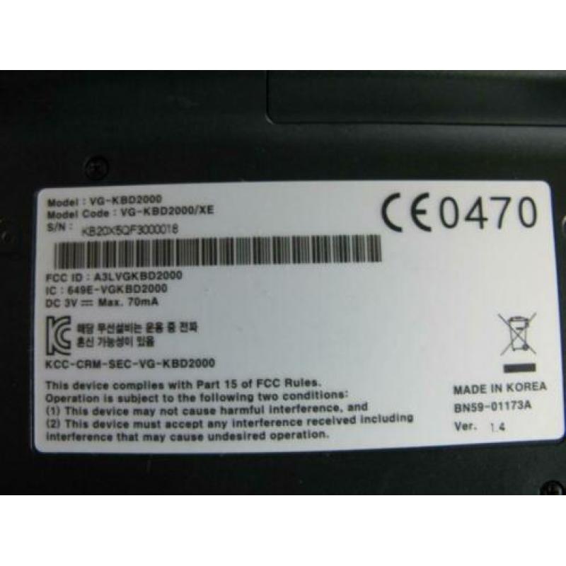 Samsung bluetooth smart tv keyboard