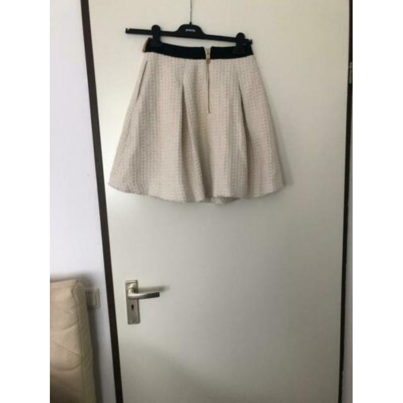 Ted baker rok rokje knit skirt dames mast 36 S wit