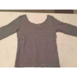 Gestreepte top Vanilia (zgan)