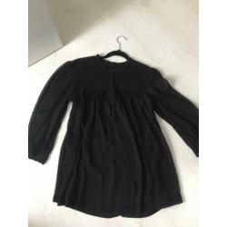 Te koop mooie nette zwarte vila blouse maat L nieuw!!