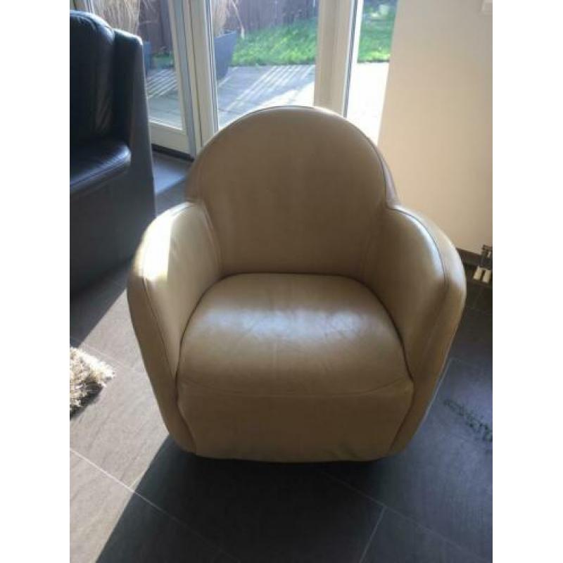 Leren fauteuil