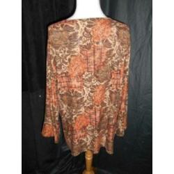 Longsleeve bruin Marca mt 46/48 OPRUIMING