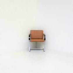 Leren, Zalmkleurige Slede-Stoelen: Fasem BRNO Design