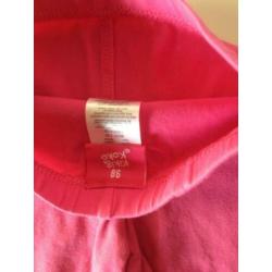 meisjes zomer setje topje rose oranje +rose +blauwe legging