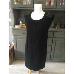 Mooie zwarte jurk van Bon’a parte maat 36