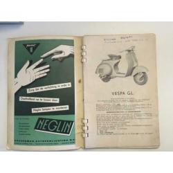Vespa grand lux technische handleiding 1960