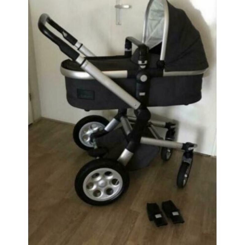 Joolz Antraciet Zeer Netjes&Compleet kinderwagen ZGAN!