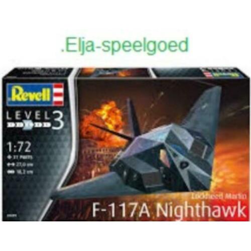 NIEUW Revell F-117 Stealth Fighter 03899 1:72 modelbouw