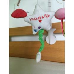 Baby mobiel Woezel en Pip met muziek