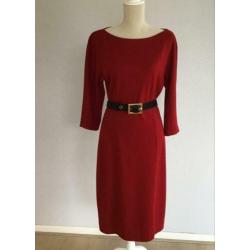 Gucci Luxe Stijlvol Jurk Met Riem Maat M-gratis zending