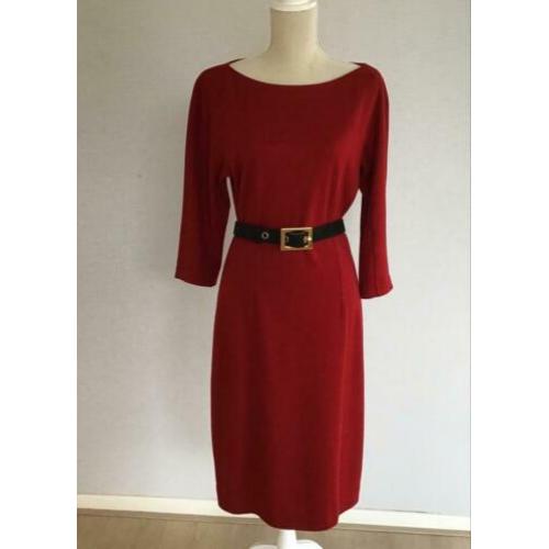 Gucci Luxe Stijlvol Jurk Met Riem Maat M-gratis zending