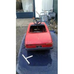 Oude moskvich moskvitch trapauto