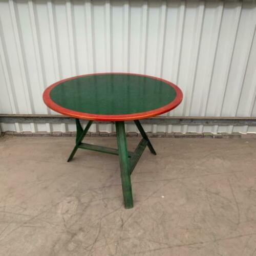 Tafel Rond Groen Inklapbaar