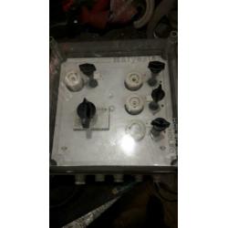 Groepen kast 3 × 380/400 1x230